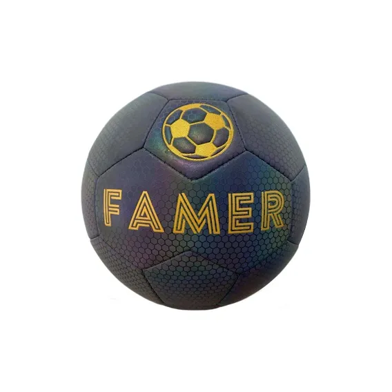 ProSelect Reflective Football Collection Size 5 Soccer PVC Seamless Thermal bonding Unisex Multicolor-0