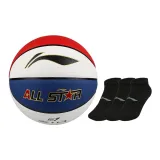 Basketball+3 Pack Black Socks