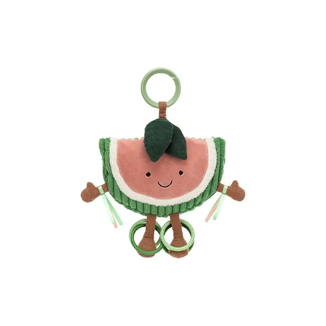JELLYCAT Interesting Food Animal Watermelon Pink Dolls Plush Doll 12cm Height-0
