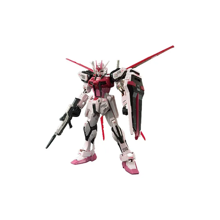 BANDAI RG 1 144 SEED MBF 02 Strike Rouge Gundam Equipped With Great Scythe Model Kits 13cm-0