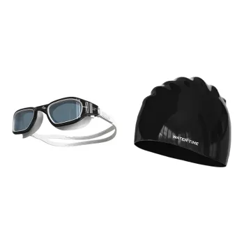 Watertime Swimming Sets Pc Silicone Pool Unisex Ice Ink Black