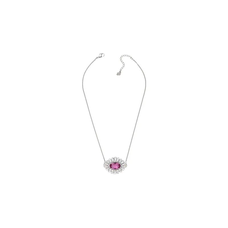 Swarovski Shourouk Necklaces Women's Fuchsia-0