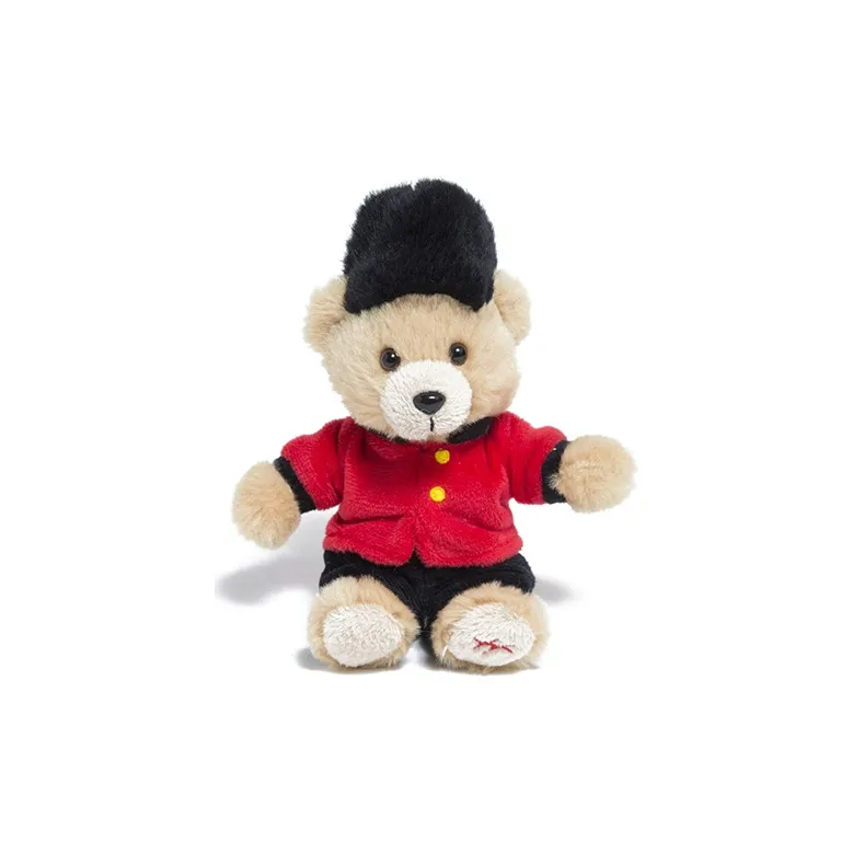Hamleys Animal Teddy Bear Keychain British Style Dolls Plush Doll 13cm High-3