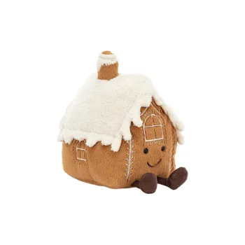 JELLYCAT Amuseables Gingerbread House Plush Toy