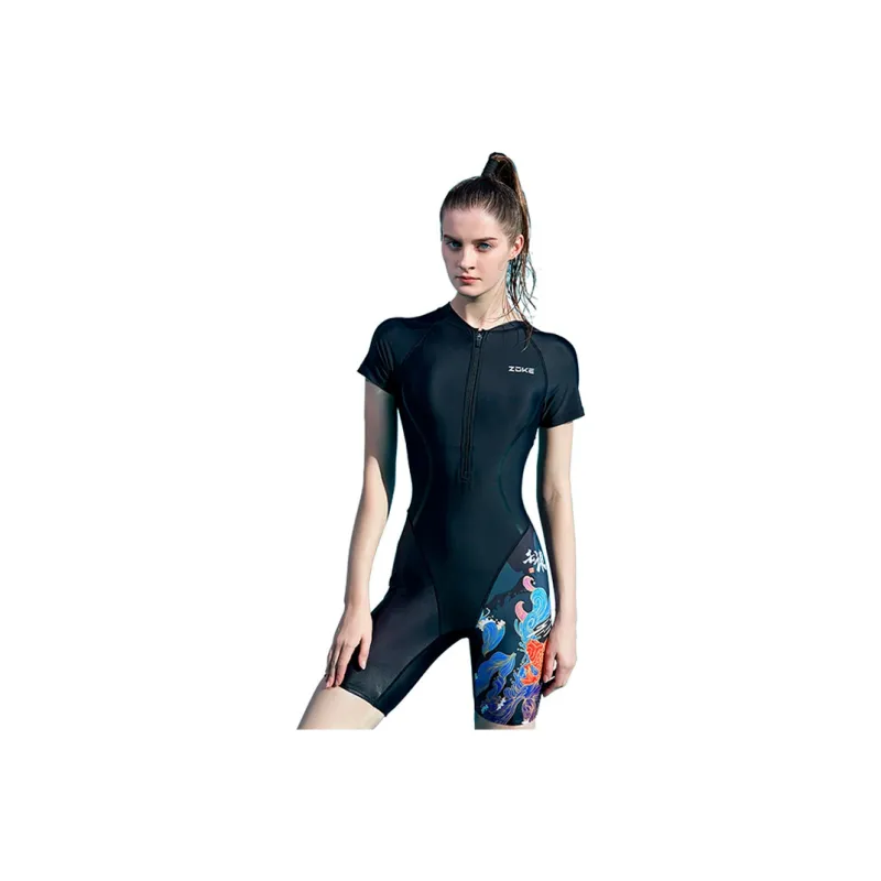 ZOKE One-Piece Swimsuits Women's Black-1