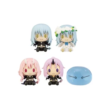 BANPRESTO Ichiban Kuji, Reincarnated As A Slime E Souvenir, Theme Doll Set Chibi Figures