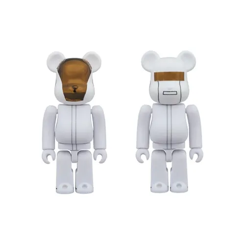 BE@RBRICK Daft Punk White Suits Ver. White