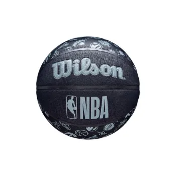 Wilson x NBA PU Basketball Black Gray Size 7 Ball Training Unisex