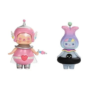 POP MART Beech Pucky Space Collection Blind Box Products Whole Set 12 Pcs-1