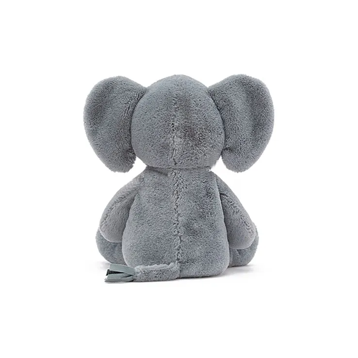 JELLYCAT Jungle Animal Collection SUPER SOFTIES Nibas Elephant Blue Dolls Plush Doll 24cm Height-2