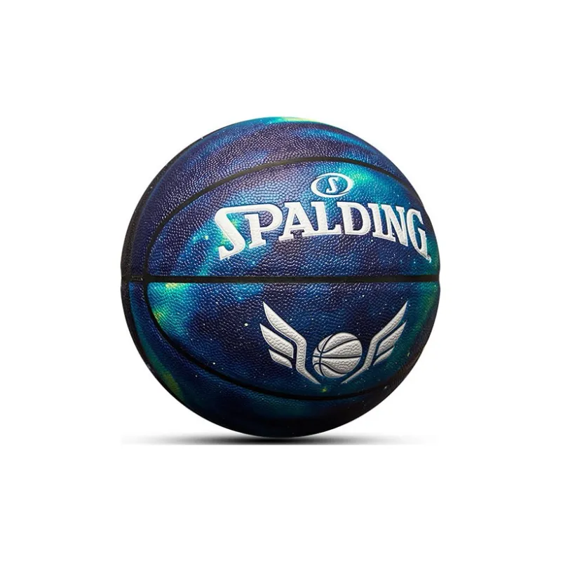 SPALDING Trend Series PU Basketball Blue Size 7 Ball Training Unisex-2
