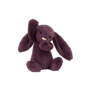 JELLYCAT Bashful Plum Bunny Stuffed Animal