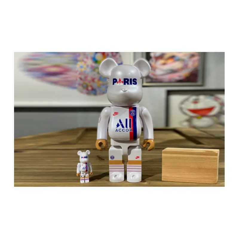 BE@RBRICK Paris Saint Germain PARIS SAINT GERMAIN Trendy Figures 100%400%-3