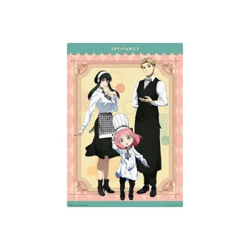 BANPRESTO Anya Forger Glass Factory Ichiban Kuji B Reward Theme Aniya Anime / Games Posters