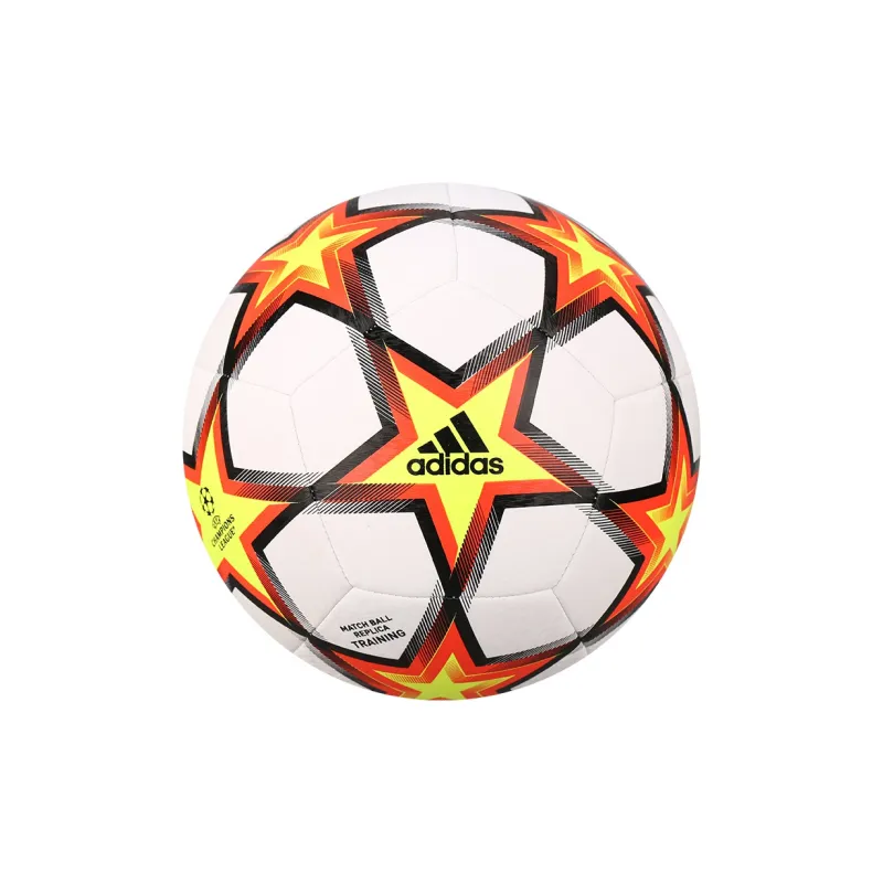 Adidas Size 5 Soccer Machine Stitched Soccer Ball Men's White Red Yellow-0