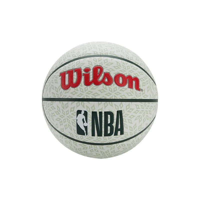 Wilson NBA PU Basketball White Size 7 1 Size Training Unisex-0