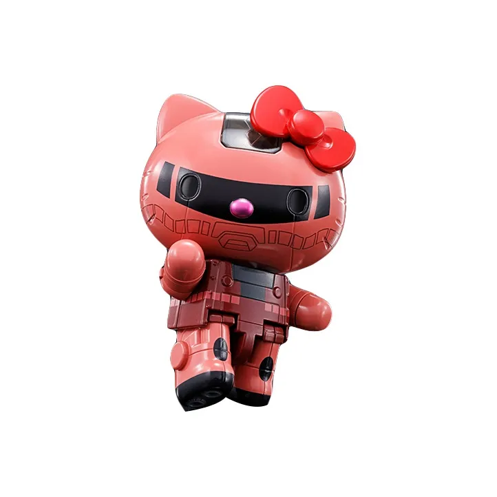 BANDAI Zaku Super Alloy, Gundam II ★ Hello Kitty Assembled Models-1