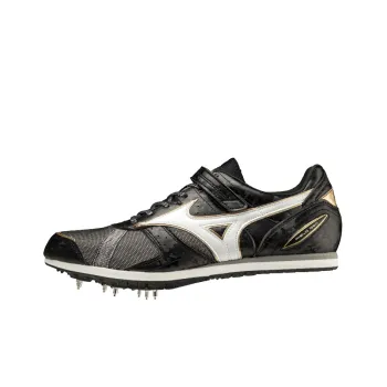 Mizuno Geo AJ C Running Shoes Unisex Low Top Black/White/Gold