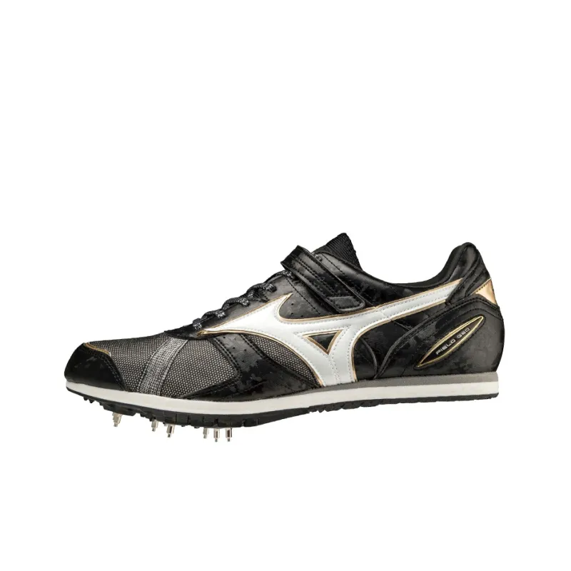 Mizuno Geo AJ C Running Shoes Unisex Low Top Black/White/Gold-0
