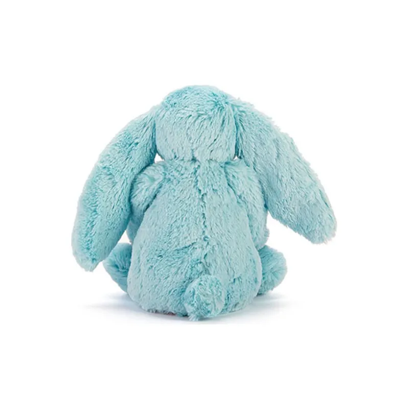 JELLYCAT Aqua Bashful Bunny Stuffed Animal-2