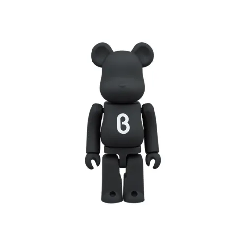 BE@RBRICK B8ta Matte Black Hang Tag Box 100%