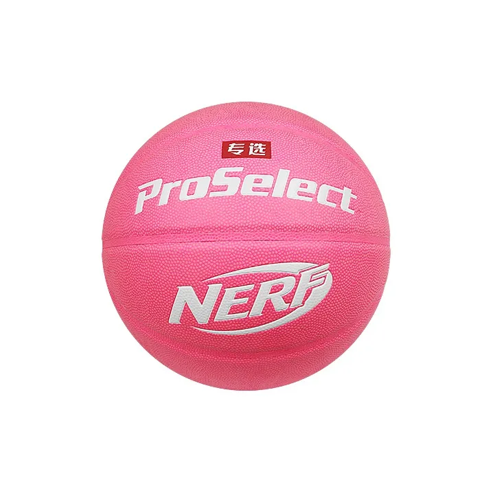 ProSelect x NERF PU Basketball Pink Size 7 Training Unisex-1