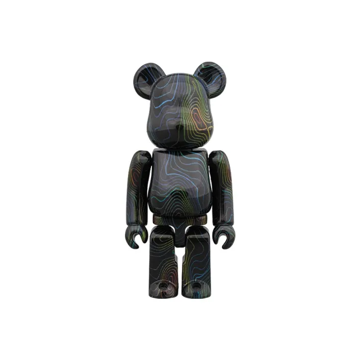 Bearbrick X Hypebeast Black Multicolor-1