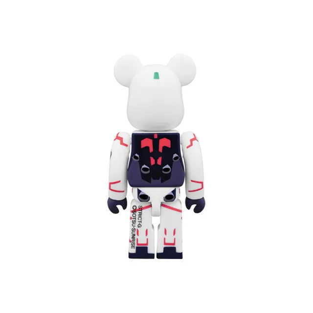 BE@RBRICK Movie Animation Mobile Suit Gundam UC Unicorn Unit 1 Hang Tag Box 100%-1