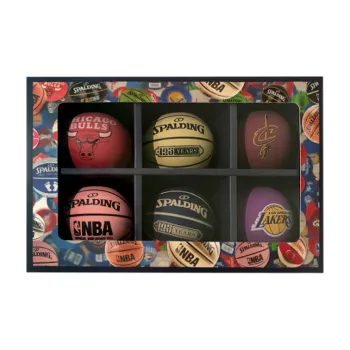 SPALDING Small Ball Collection Rubber Basketball Multicolor Mini Balls Training