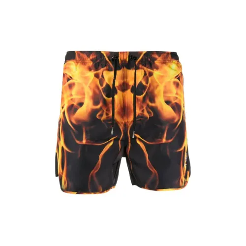 Neil Barrett Swimming Shorts Men Orange