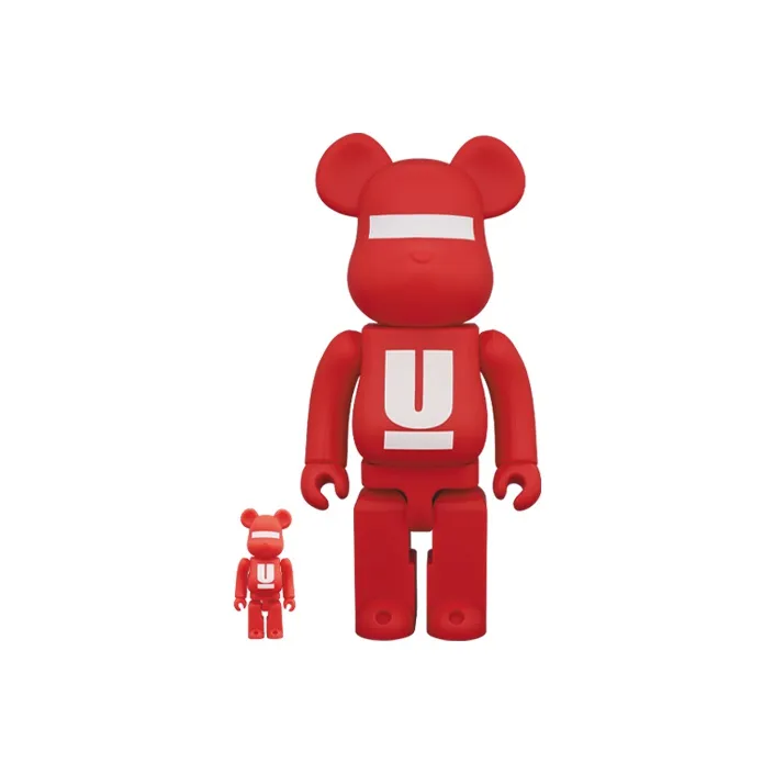 BE@RBRICK X Medicom Undercover Logo Red/White-2