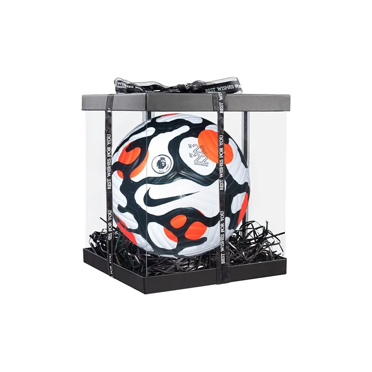 Nike Size 5 Ball Soccer PU Seamless Thermal bonding Unisex Black Orange-1