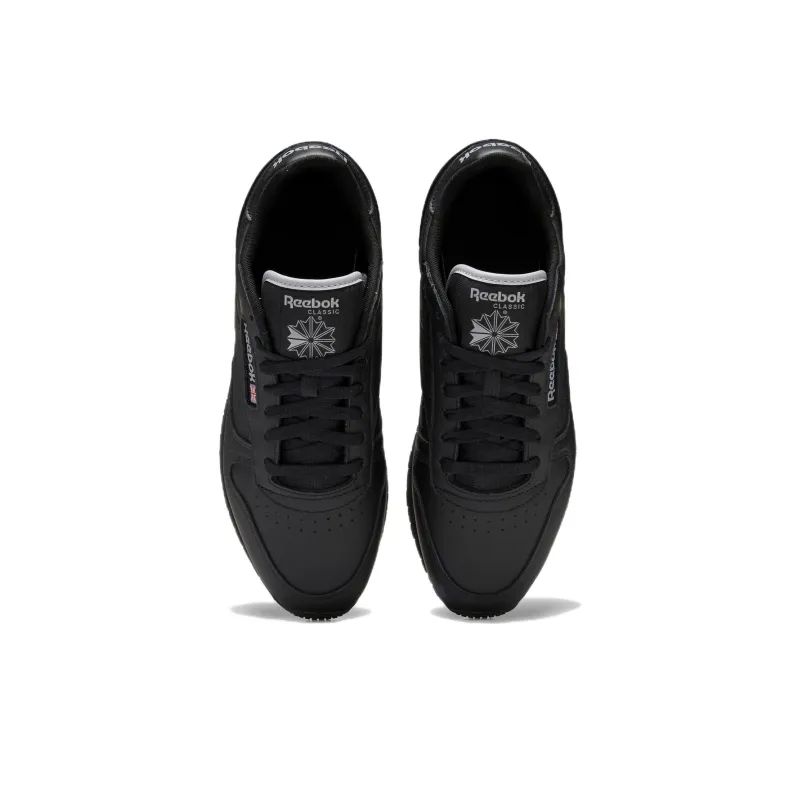 Reebok Classic Leather 'Black Pure Grey'-4