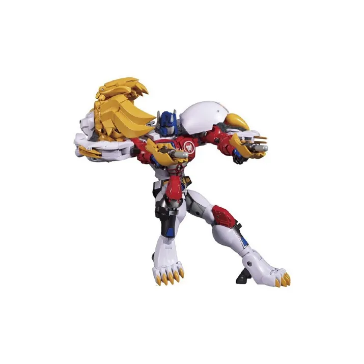 TAKARA TOMY Transformers Master Level BW Super Warrior Beast Wars MP48 White Lion Optimus Prime Assembled Models 18cm-3