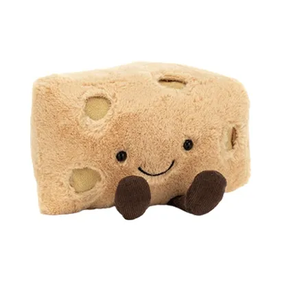JELLYCAT Amuseable Swiss Cheese Plush Toy