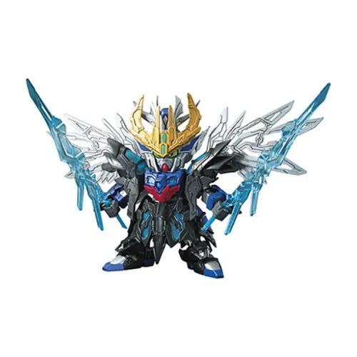 BANDAI SD Gundam World Sangoku Soketsuden Cao Wing Gundam Model Kits 8cm