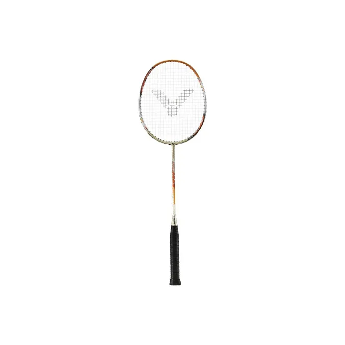 VICTOR HYPERNANO X Collection HX 7SP Badminton Rackets Offensive Hard Head High grade Unisex Single Strung Gold-3