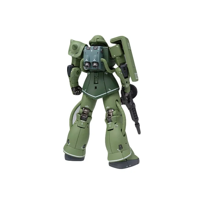 BANDAI Mobile Suit Gundam The Origin Gundam Fix Figuration Metal Composite MS-06C Zaku Ii Type C Action Figure Green-1