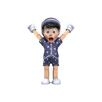 Mighty Jax A Wood Awakening Pajamas Pinocchio Pajama Edition Trendy Figures 28cm