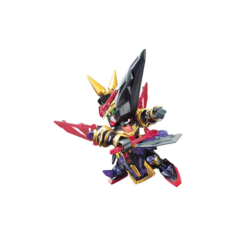 BANDAI SD BB Warrior SD Gundam World Sangoku Soketsuden Dian Wei Sage Gundam Assembled Models 8cm-1