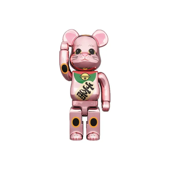 BE@RBRICK Fortune Cat Collection Trendy doll Unisex-0