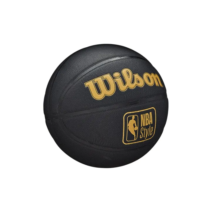 Wilson x NBA PU Basketball Black Size 7 Ball Training Unisex-2