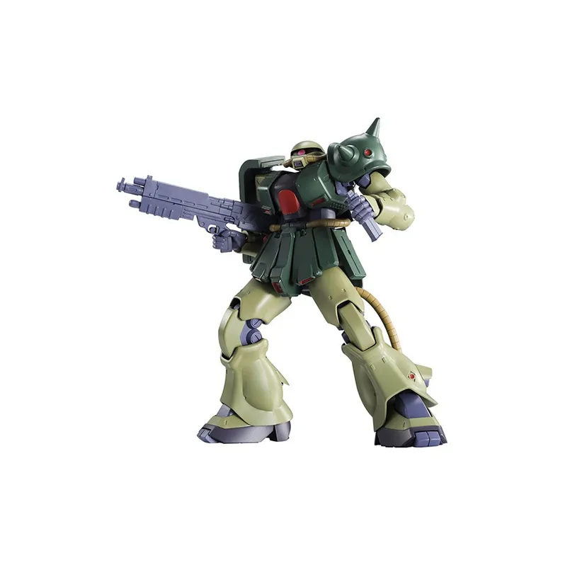 BANDAI ROBOT Soul MS-06FZ Zaku II Gundam 0080 ANIME Assembled Models 12.5cm-0