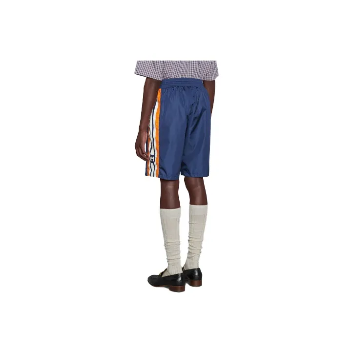 GUCCI Swimming Shorts Men Blue-2
