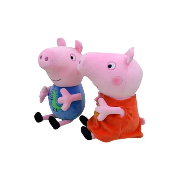 Peppa Pig Peppa Pig Peppa And George Sister And Brother Style Dolls Plush Doll 30cm/66cm Height-0