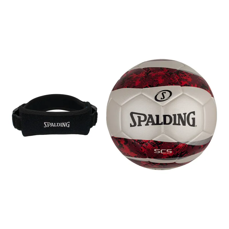 SPALDING Competition Ball Collection Size 5 Soccer PU Unisex Camouflage Red-3
