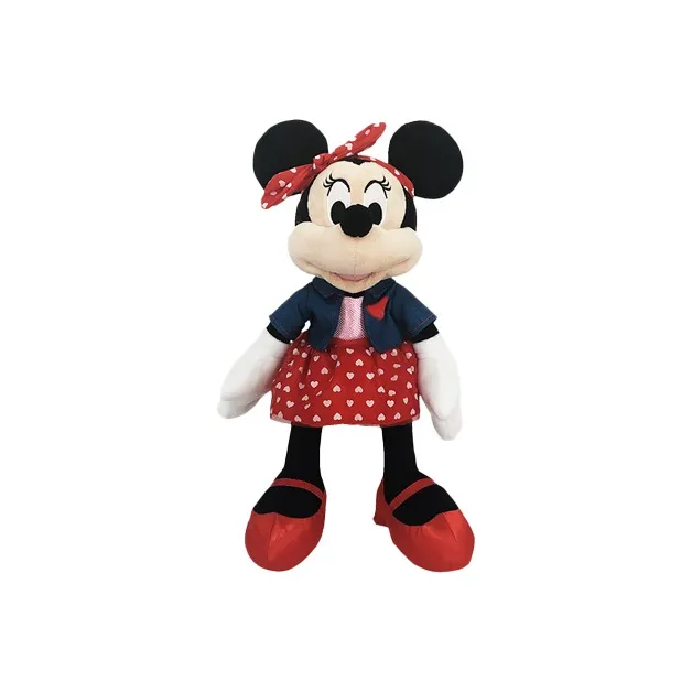 Disney Valentine's Day, Mickey Mouse Minnie Mouse Dolls Plush Doll 40cm Height-1