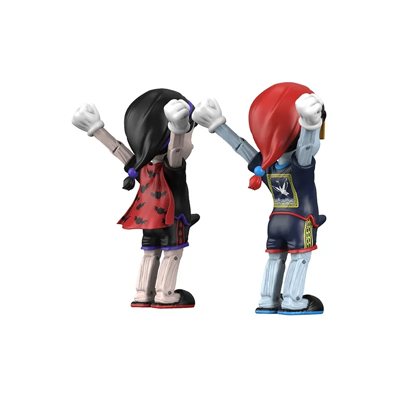 Mighty Jax JUCE GACE Pinocchio, Zombies+Vampires 2 Pack Set Trendy Figures-4