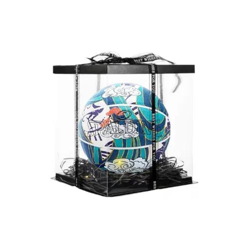 SPALDING Graffiti PU Basketball Blue Size 7 Training Unisex