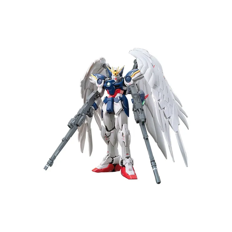 BANDAI RG 1 144 New Mobile Report Gundam Wing Gundam Zero 13cm Hobby Model-0